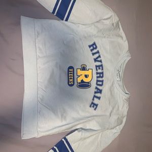 Riverdale Crop Top Long Sleeves
